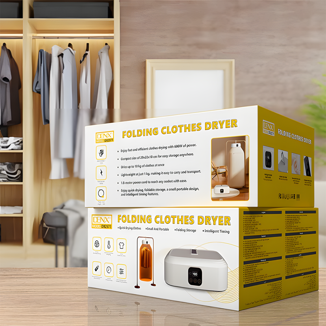 Portable Folding Electric Clothes Dryer