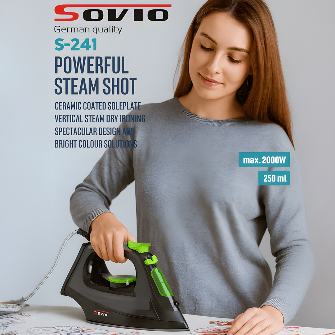 Professional Ceramic Steam Iron 2000W