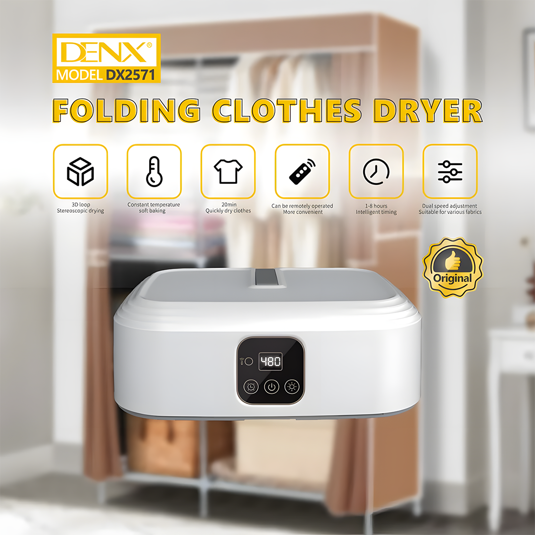 Portable Folding Electric Clothes Dryer